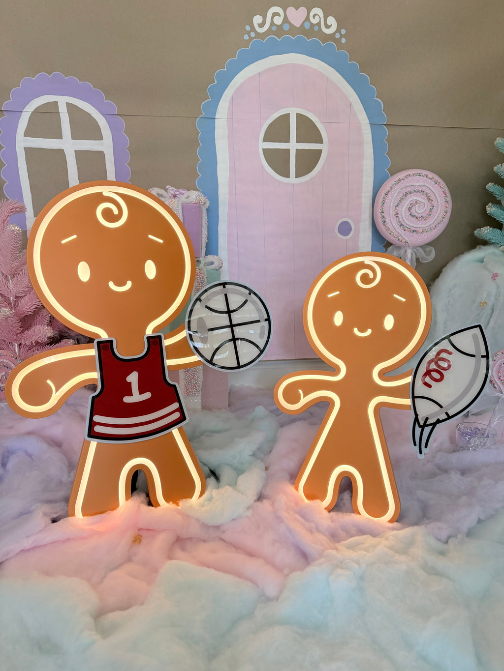 Gingerbread in Jersey, Basketball and Fotoball